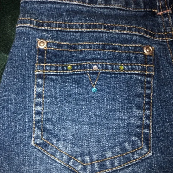 Jean Skirt Ruffles Crystal - Picture 4 of 6